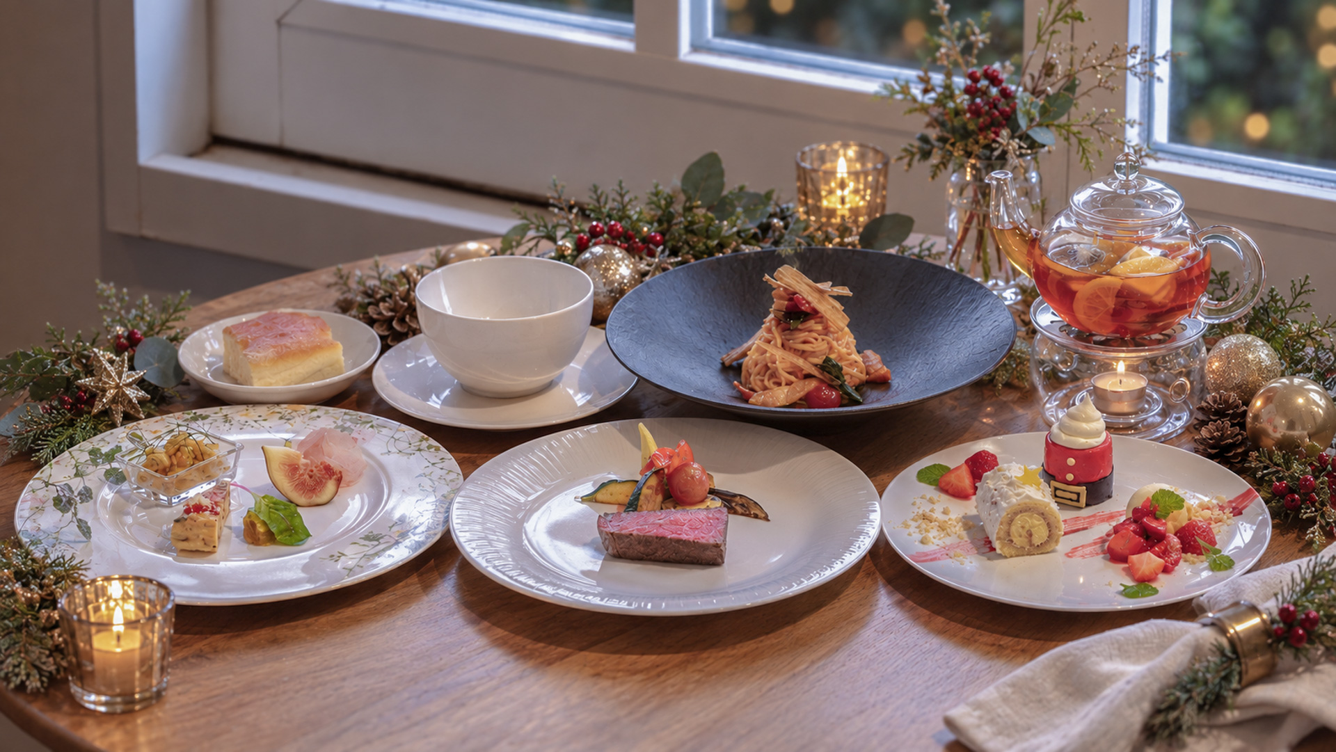 カフェクリスマスランチ サムネイル
